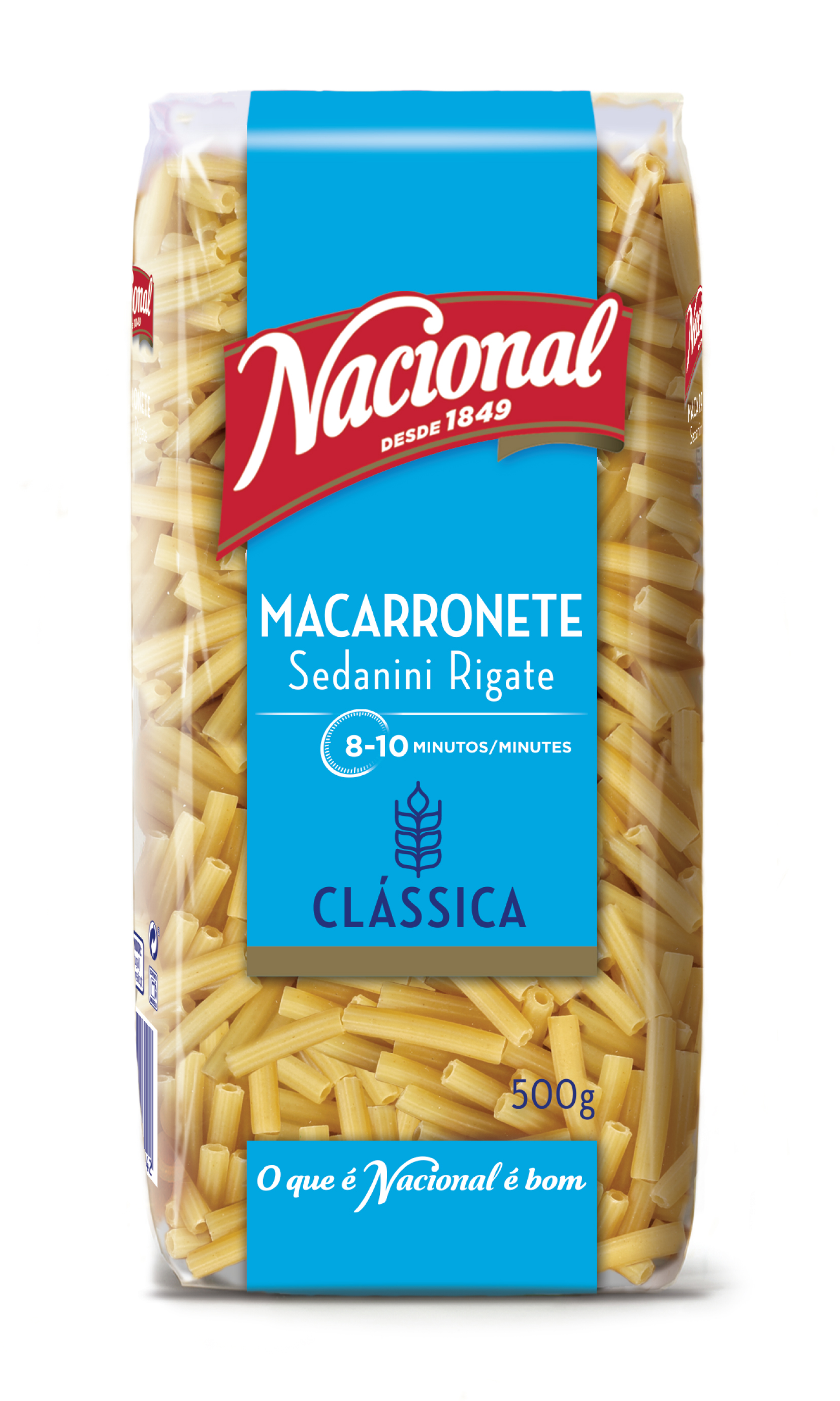 MACARRONETE RISCADO 500 GR NACIONAL